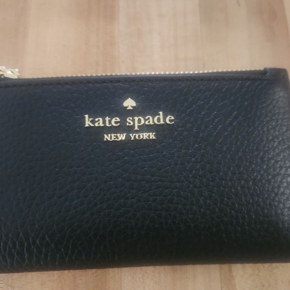 Kate Spade Black Leather Wallet